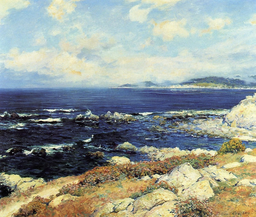 Carmel Coast, 1919, Guy RoseMedium: oil,canvas