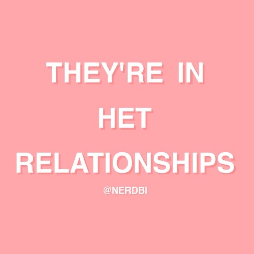 nerdbi: Bisexuality means that you’re attracted to two or more genders. Bi people aren’t