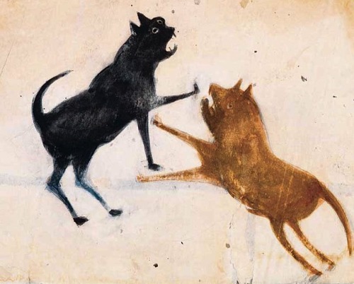 magictransistor: Bill Traylor (1854–1949) the magnificent artistic stylings of African American Mast