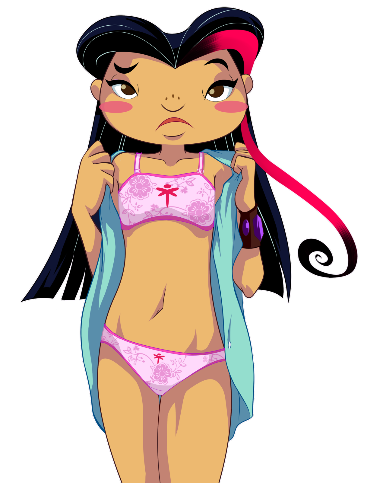 cartoonloli:  Some pics I did of Juniper Lee. If you want to see  any cartoon/anime