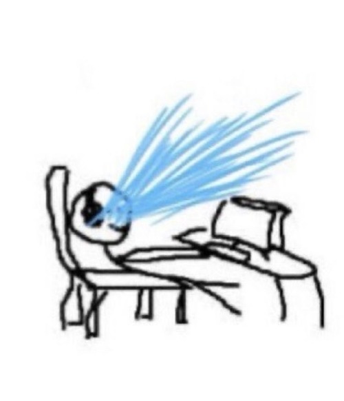 Hi Do You Have The Ms Paint Drawing Of The Person At A Computer Looking Surprised Or Disturbed Please