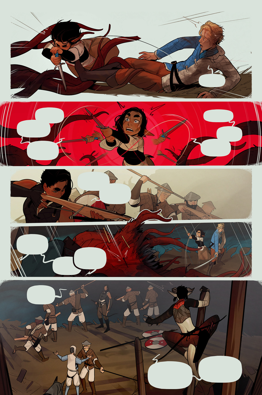 Pages 65-68.T-TENTACLE SAN?!? ACTION MARCO!!!A-ACTION ALFIE?!?PAtreon.com/InCaseArthttp://buttsmithy.com/