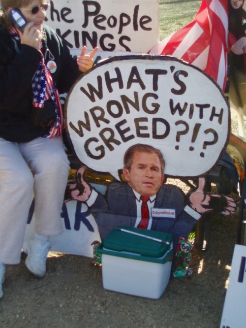 Signs From an Anti-Iraq War Demonstration, the National Mall, Washington, DC, January 2007.