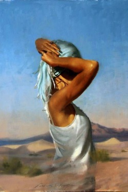 artbeautypaintings:  Mirage - Andrea T. Kemp