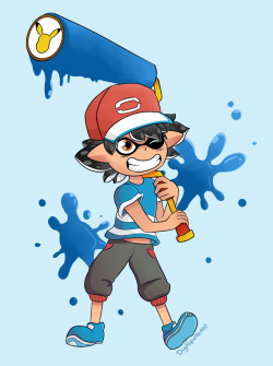 digihope-art:“Gotta Splat them all”