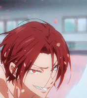 rinsuokah:  Gif request meme - Free! + favorite character   ↳ requested by anonymous 