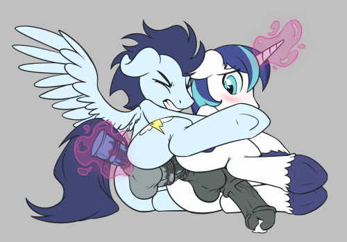 Porn photo FINALLY FINISHED :D Spooning Soarin x Shining
