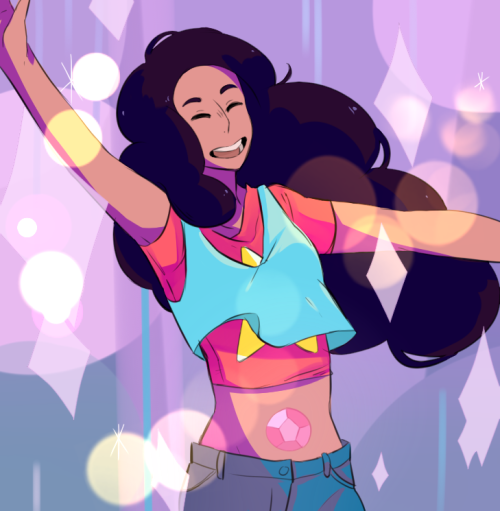 I finally watched steven universe and damn stevonnie was such a cutie pie that i had to redraw one o