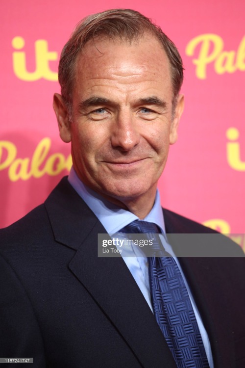 Robson Green and girlfriend Zoila Shord ITV Palooza 2019 at The Royal Festival Hall in London