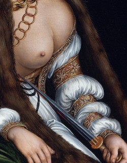 Sexorcismo:  Lucas Cranach The Elder, Lucretia’s Suicide (Detail) 1509-10. 