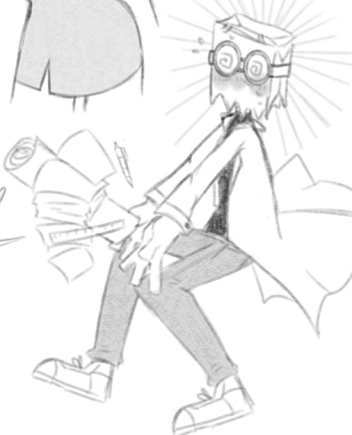 Miss Heed And Dr. Flug Doodles~