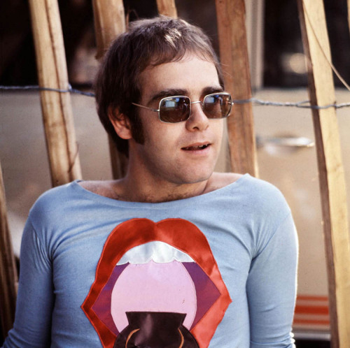 soundsof71:  Pre-glam Elton John, 1971, by Michael Putland