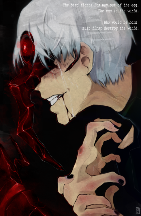 rizes:Kaneki Ken commission for kakujasegg //full view please //