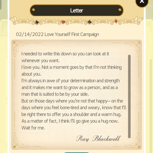 Love Yourself First Campaign Letters From Ikemen Bois ❤️❤️❤️