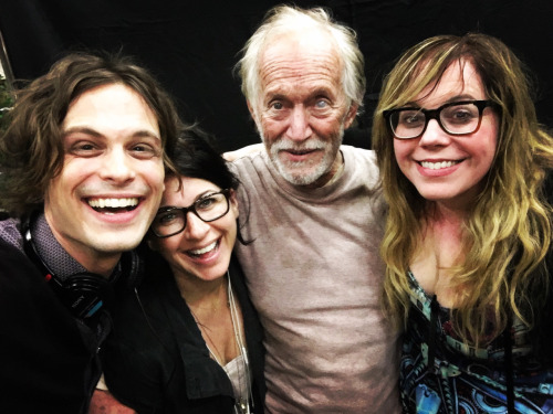 gublernation:i’m having a blast directing the legendary lance henriksen in CM episode 1118 #aB