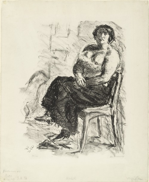 Model (Modell), Max Beckmann, 1911 (published c. 1917), MoMA: Drawings and PrintsGift of Samuel A. B