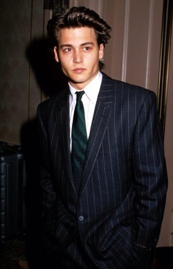 80slove:  Johnny Depp, fancy as fuck (1988) 