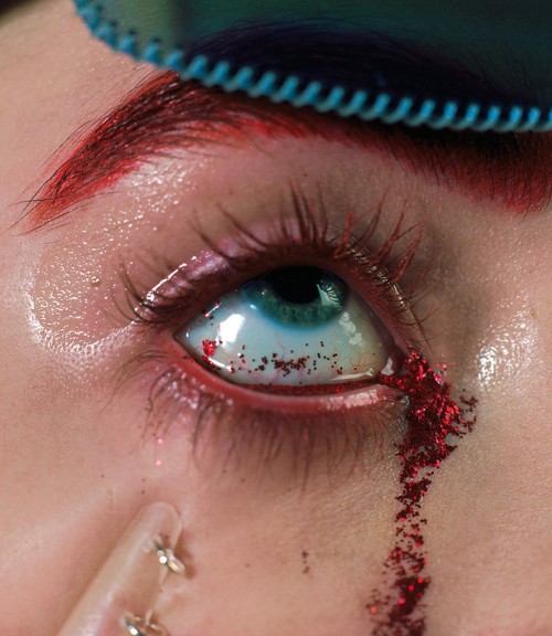 newmiu:  novembre magazine issue 9 beauty by isamaya ffrench 