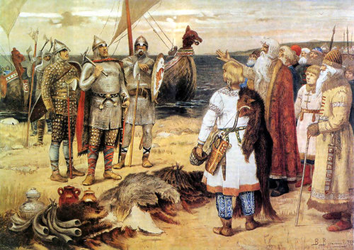 Vikings hired by Greeks who thought they were Romans in order to fight the Turks — The Varangi