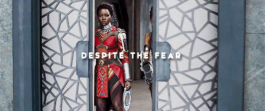 marveladdicts: “She was powerful, not because she wasn’t scared. But because