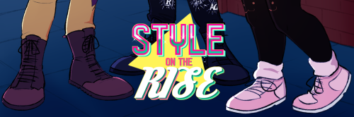 dovelydraws:Heyy guess what y’all, the @rise-fashion-zine is on its way! Here’s a little