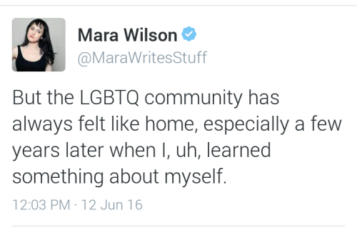 doolas-backup-blog: Mara Wilson comes out edit: censored the person due to possible hate towards the