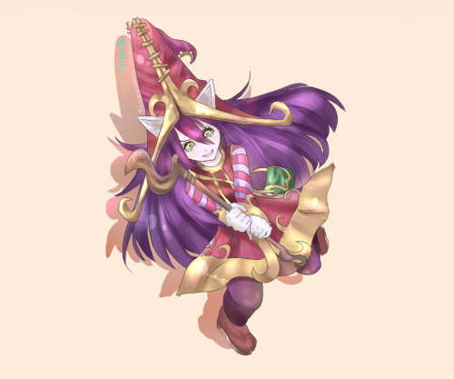 Lulu - League of legends by Shirokuronekos