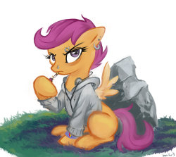 epicbroniestime:  Grunge Scootaloo by *Hobbes-Maxwell