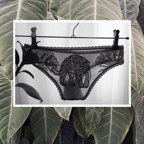 Some jungle vibes with black leopard #lingeriedesign #lingerie #handmade #embroidery #junglevibes #l