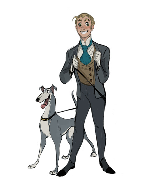 celine-kim:  PHANTOM OF THE OPERA #1 MAIN TRIO  Raoul(his dog Dusty), Christine and Phantom Since PotO project I was working on was going to be very set design/ background heavy project with so many characters. I had to cut down the time I spend on the