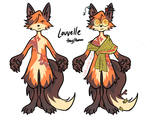 lockey-doodle-doo:btw i… drew my fursona :)) designed by @chromehangsaround, but I drew the markings