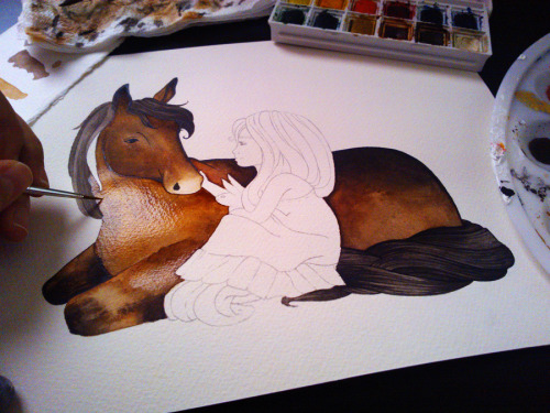 Work in progress :)Shop: www.etsy.com/it/shop/notadinotteFacebook: www.facebook.com/CricaIllustratio