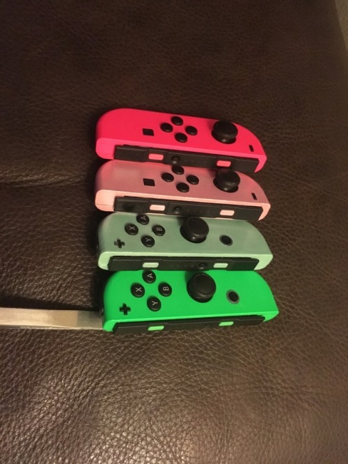 Off the Hook - Octo Expansion Custom Joycons!Thanks to...