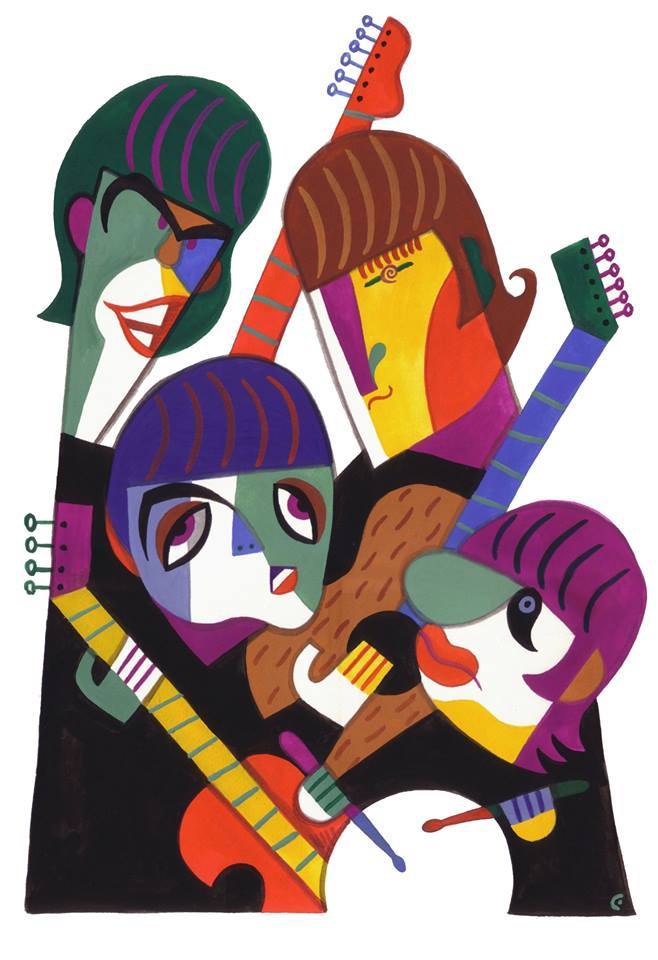 davidcowlesillustrations:  Happy Birthday, Paul McCartney