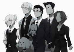 princessharumi:Adding on to the pile of Mafia AUs cause you can never have enough. The St. Petersburg crew will be one hell of a family. Also can’t forget Makkachin and Vicchan guard dogs.