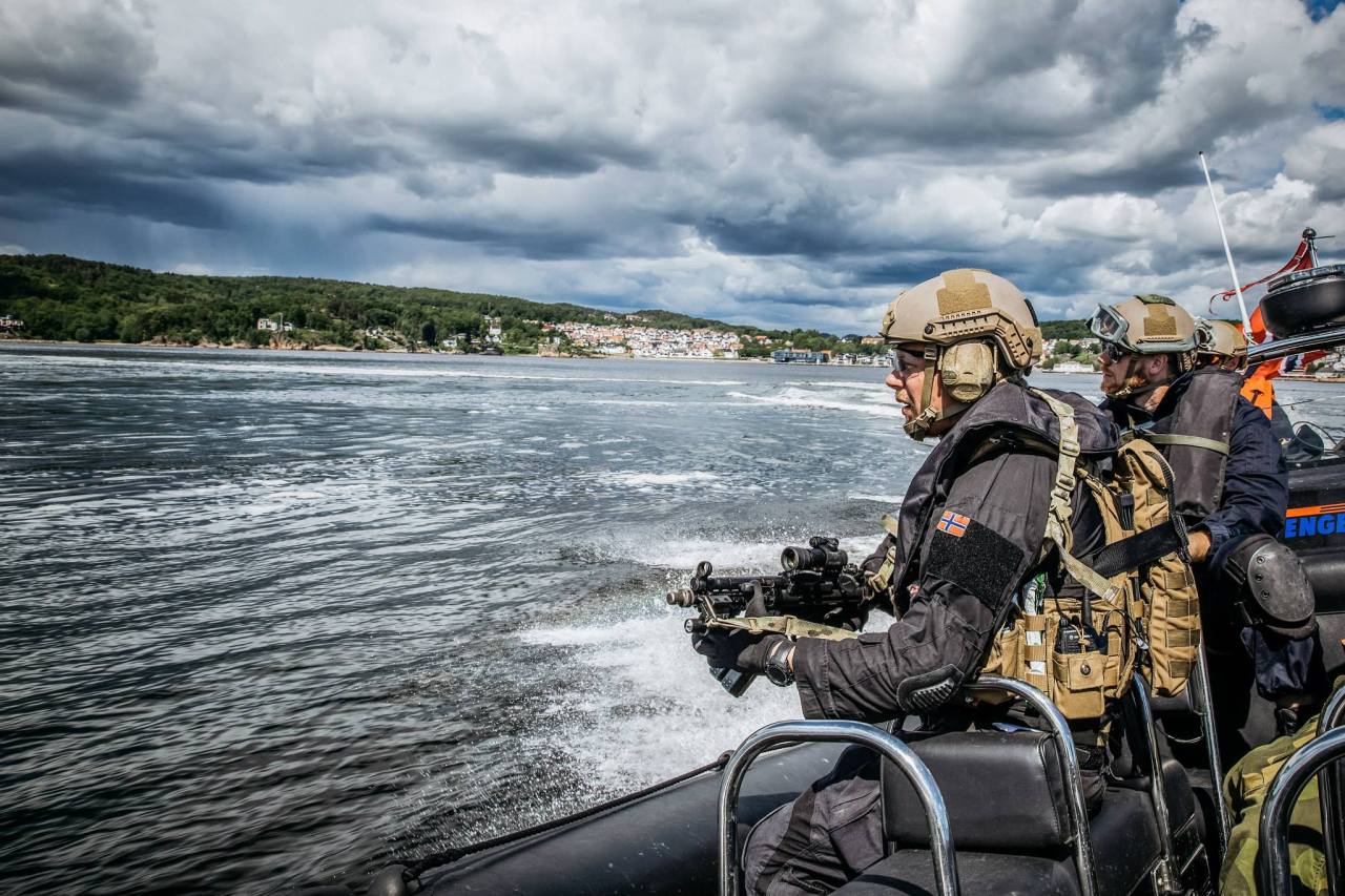 militaryarmament:  Norwegian police and soldiers with the Home Guard Task Forces