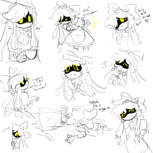 Another Lot Of Lazy Cyn Doodles, She's My Favorite Can You Tell