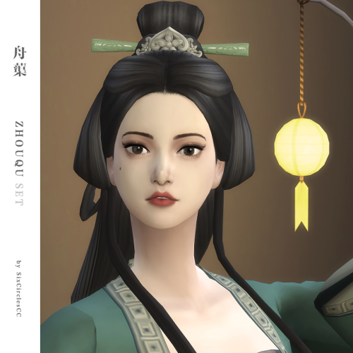Chinese Hairstyle - Zhouqu Set