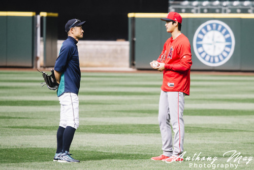 Ichiro Suzuki & Shohei OhtaniSafeco FieldSeattle, Washington