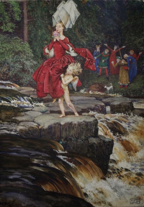 loumargi: Eleanor Fortescue-Brickdale - Love Will Find Out the Way