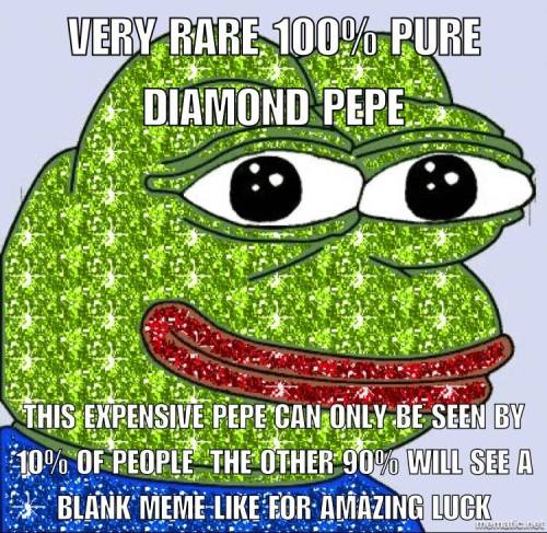 lgbtzodiacsfeminist:  veronicasantangelo:  rarepepesblog:  mmmm  why is there a blank meme on my dash  Dank memes   it flashes from frog to blank. anyone else see it?