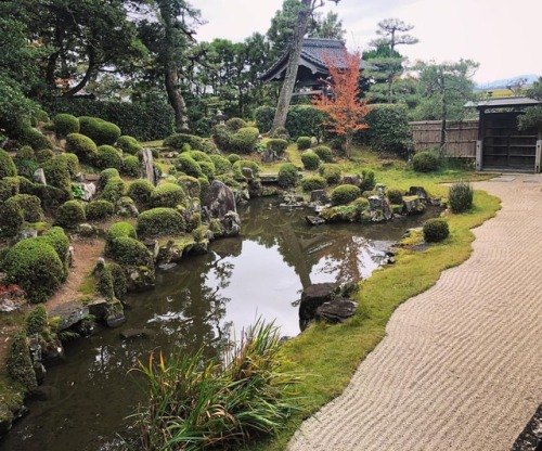 ＼おにわさん更新情報／ ‪[ 滋賀県長浜市 ] 安楽寺庭園 Anraku-ji Temple Garden, Nagahama, Shiga の写真・記事を更新しました。 伊吹山や遠く比叡山も眺められ