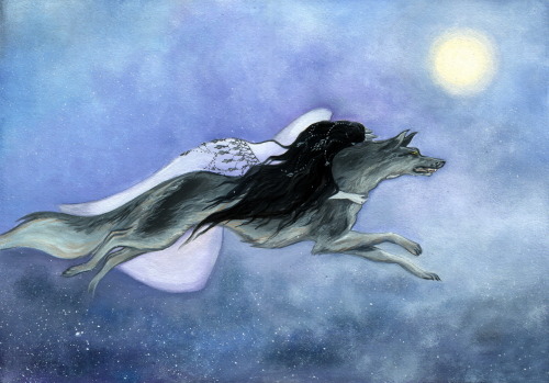 Luthien And Huan. Across The Night (2009)