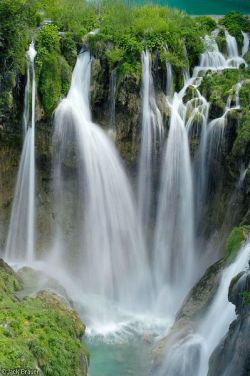 4quarius:  Plitvice Falls by Jack Brauer