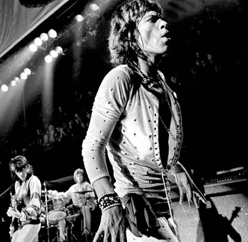 soundsof71: Mick Jagger, 1972, by Jim Marshall