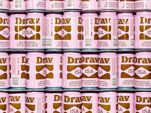 kasiatheslav: Drav beer by Wedge Client: Menaud Brewery and&hellip; typophile