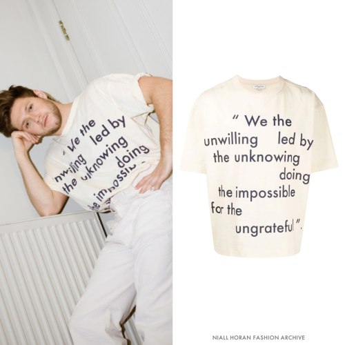 Niall for FAULT Magazine | posted May 1, 2020Y.M.C. Quote Shirt ($67)