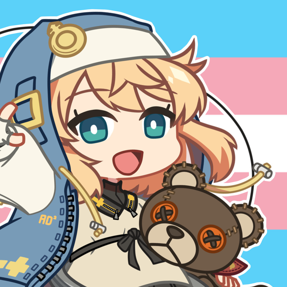 Trans Flag Bridget [GUILTY GEAR -STRIVE-] [Mods]