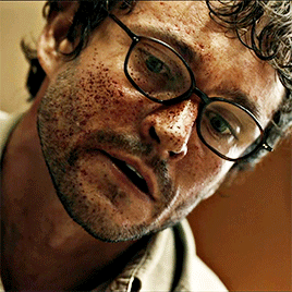 loveyoulater: Progression of Hannibal’s reaction to bloody!Will.