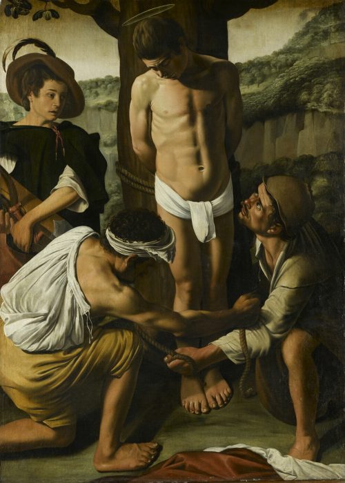 Biagio ManzoniMartyrdom of St. SebastianOil on canvas, 176 x 123 cm, 17th century
